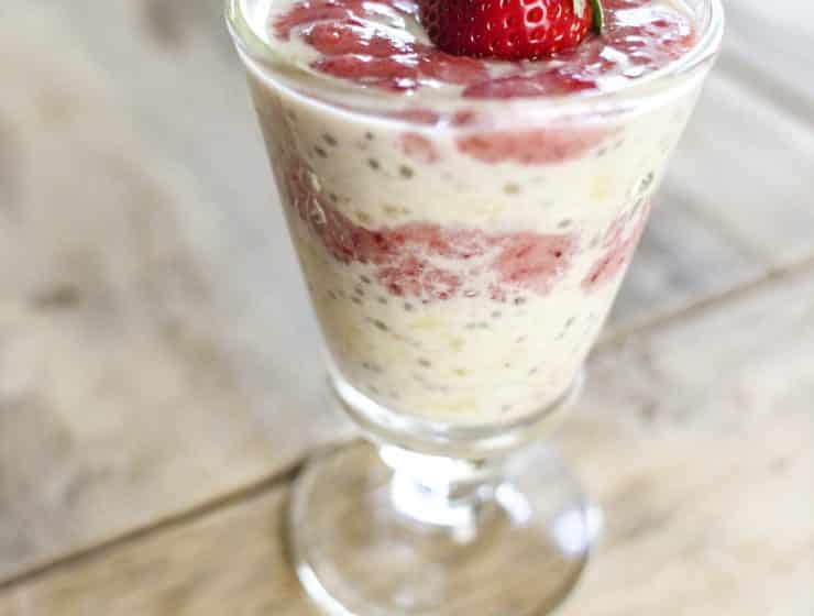 Overnight Chia Oat Pudding