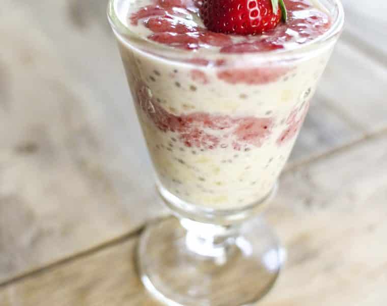 Overnight Chia Oat Pudding