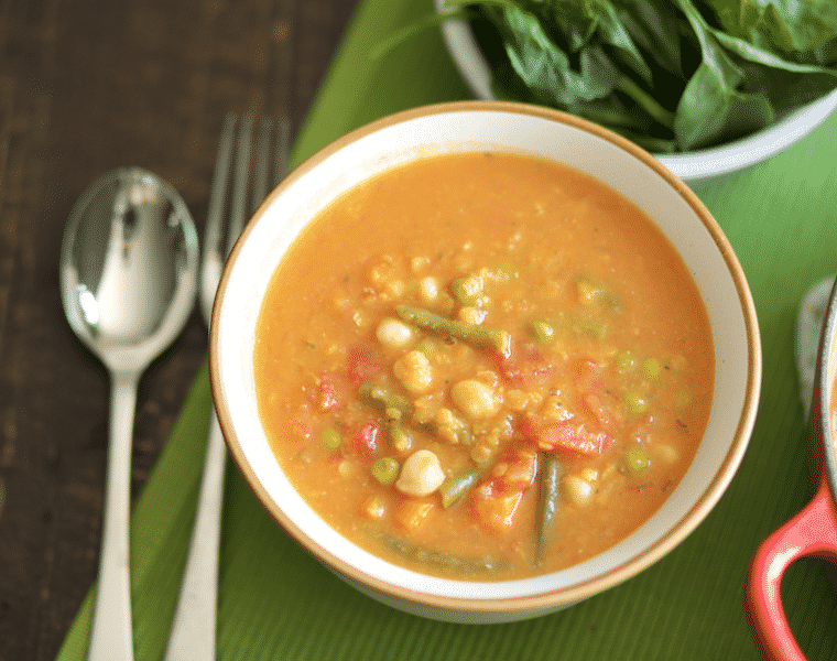 Smoky Chickpea and Vegetable Soup