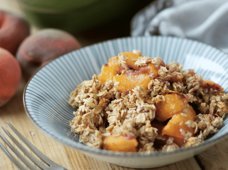 Summer Peach Crisp